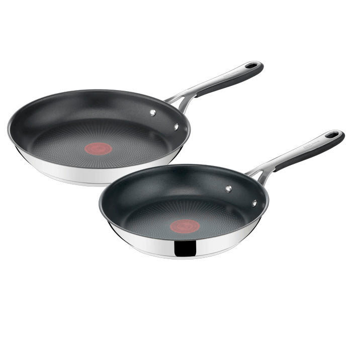 SET TIGANJA  2 dela  - boja nerđajućeg čelika/crna, Osnovno, metal - Jamie Oliver