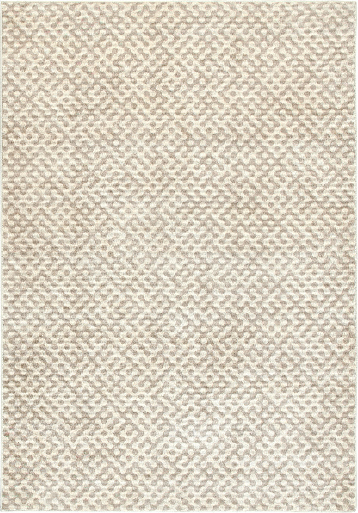 TUFTTEPPICH 160/230 cm MESIO HARAL, waschbar Creme, Taupe  - Taupe/Creme, Design, Kunststoff/Textil (160/230cm) - Lindorug