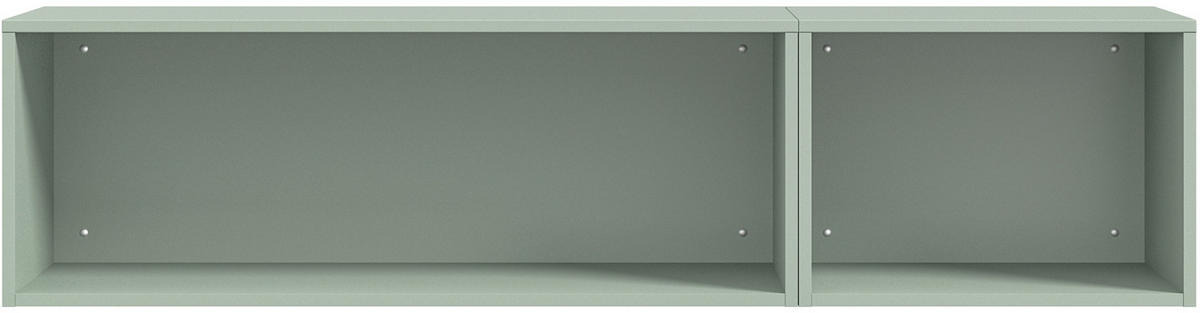 WANDREGAL 150/35,2/40 cm  - Salbeigrün, Design, Holzwerkstoff (150/35,2/40cm) - Cantus