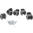 DREHSTUHLROLLE - Schwarz/Grau, Basics, Kunststoff/Metall - Boxxx DREHSTUHLROLLE - Schwarz/Grau, Basics, Kunststoff/Metall - Boxxx