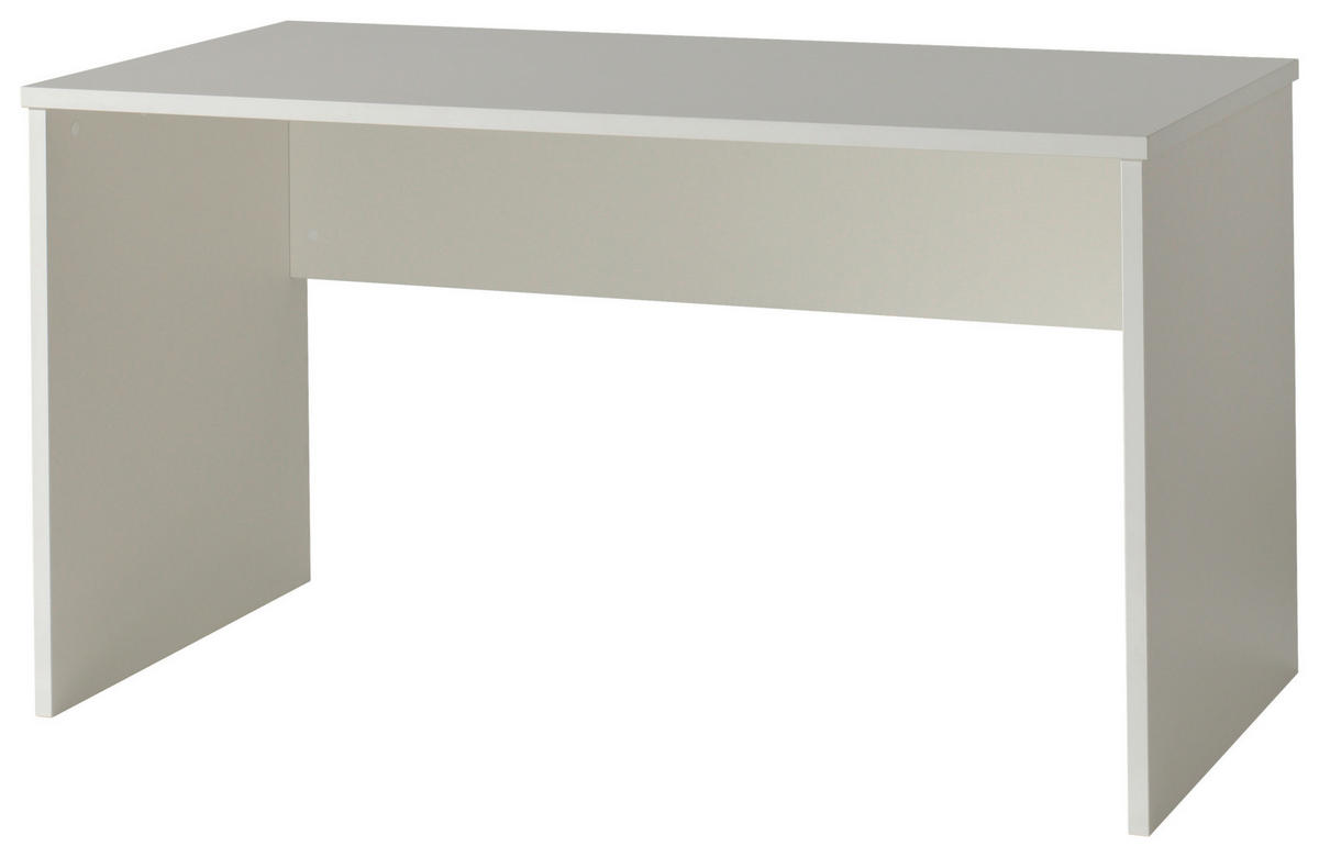 JUGENDSCHREIBTISCH 140/65/75 cm  - Weiß, MODERN, Holzwerkstoff (140/65/75cm) - MID.YOU
