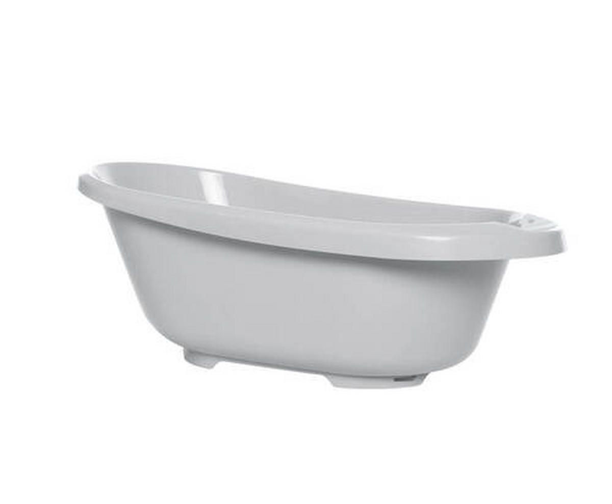 BABYBADEWANNE SENSE EDITION  - Hellgrau, Basics, Kunststoff (79,5/41,5/30,8cm) - Bebe Jou