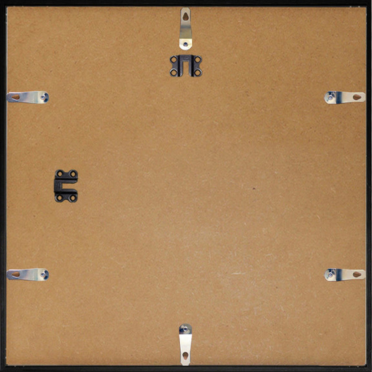 BILDERRAHMEN - Schwarz, Basics, Papier/Holzwerkstoff (40/40/1,8cm)