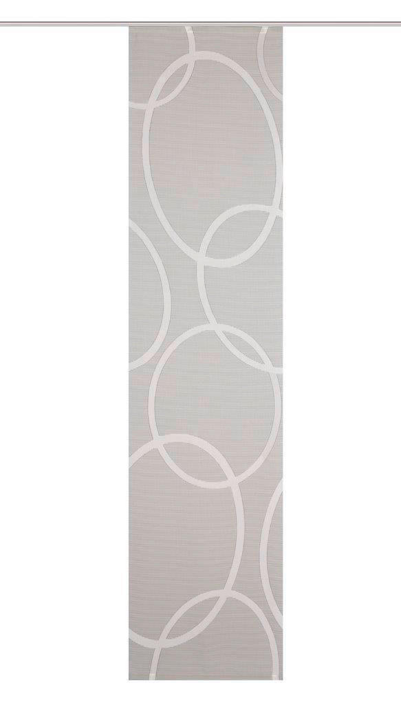 FLÄCHENVORHANG   halbtransparent   60/245 cm  - Grau, Design, Textil (60/245cm)