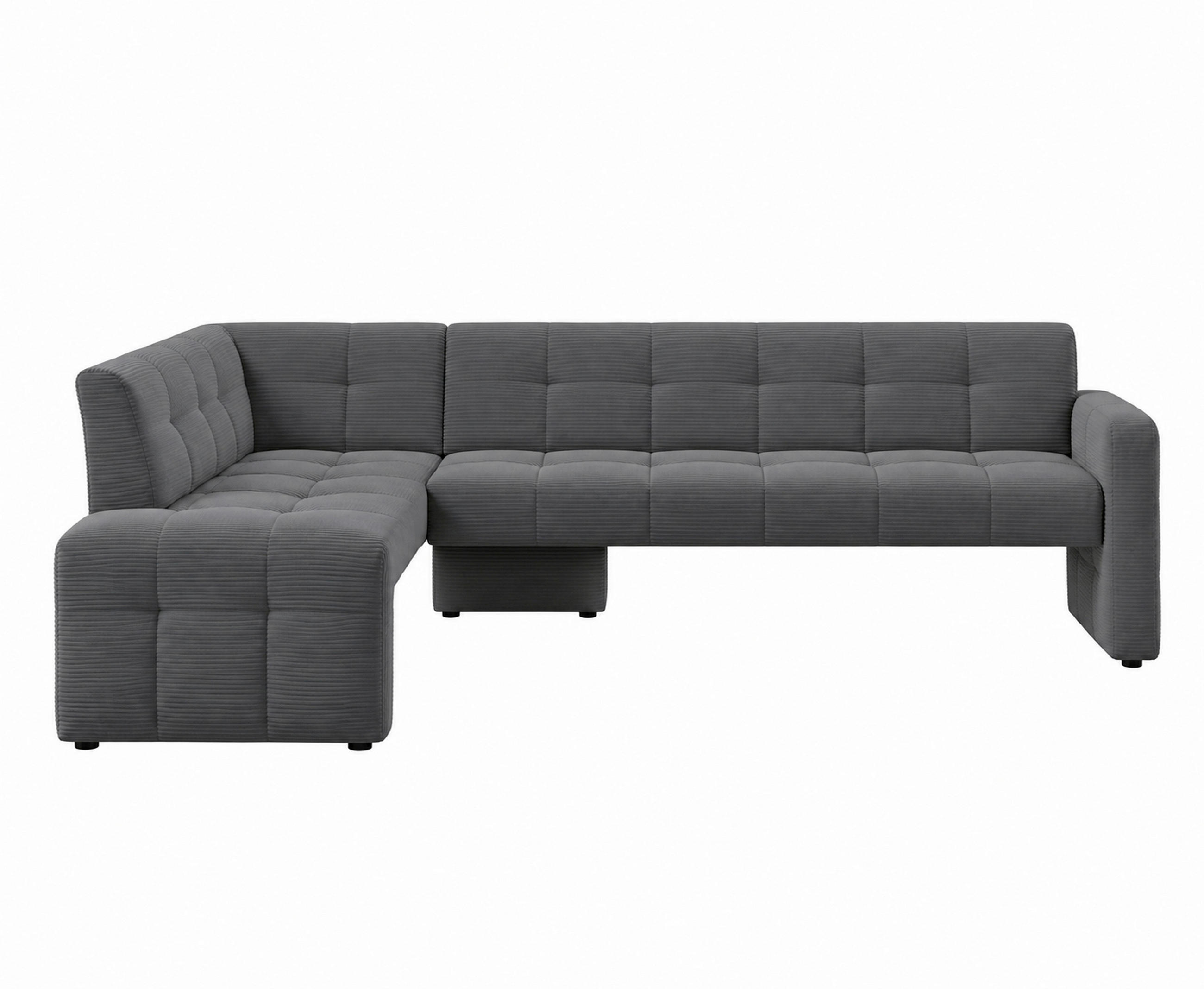 Livetastic Eckbank Barista Anthrazit 245x157 cm