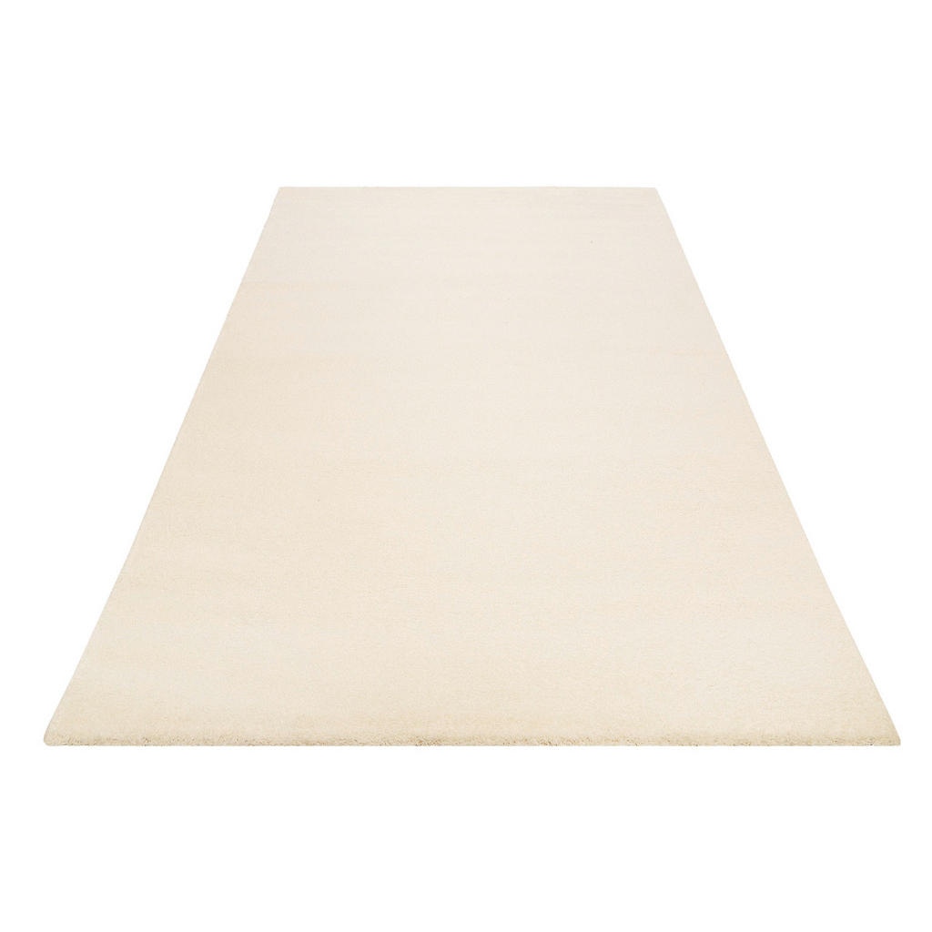 Thumbnail - Wecon Home Basic Webteppich Tilda, Weiß, Textil, Uni, rechteckig, 120x170 cm, Textiles Vertrauen - Oeko-Tex®, für Fußbod...