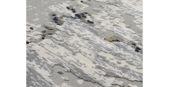 WEBTEPPICH 160 cm Lille Grau, Goldfarben  - Goldfarben/Grau, Design, Textil (160cm) - Dieter Knoll