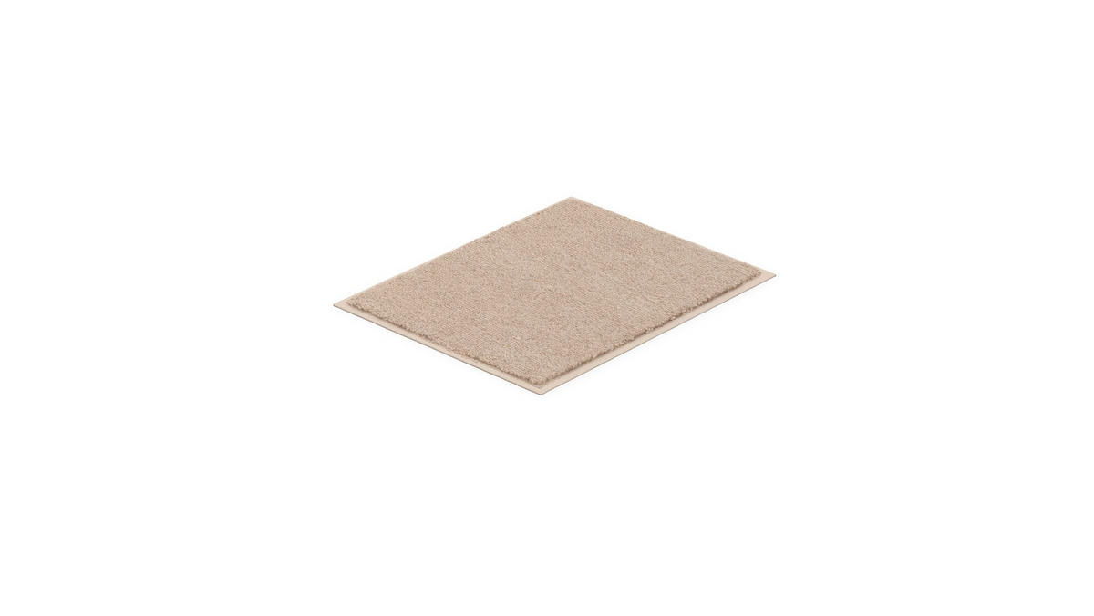 BIDET-VORLEGER Beige 40/50 cm  - Beige, Basics, Kunststoff/Textil (40/50cm) - Grund