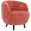 SESSEL Webstoff Orange    - Schwarz/Orange, Design, Holz/Textil (72/72/76cm) - LOOKS by W.Joop