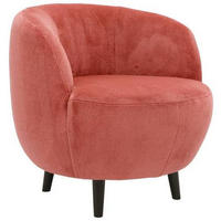 SESSEL Webstoff Orange    - Schwarz/Orange, Design, Holz/Textil (72/72/76cm) - LOOKS by W.Joop