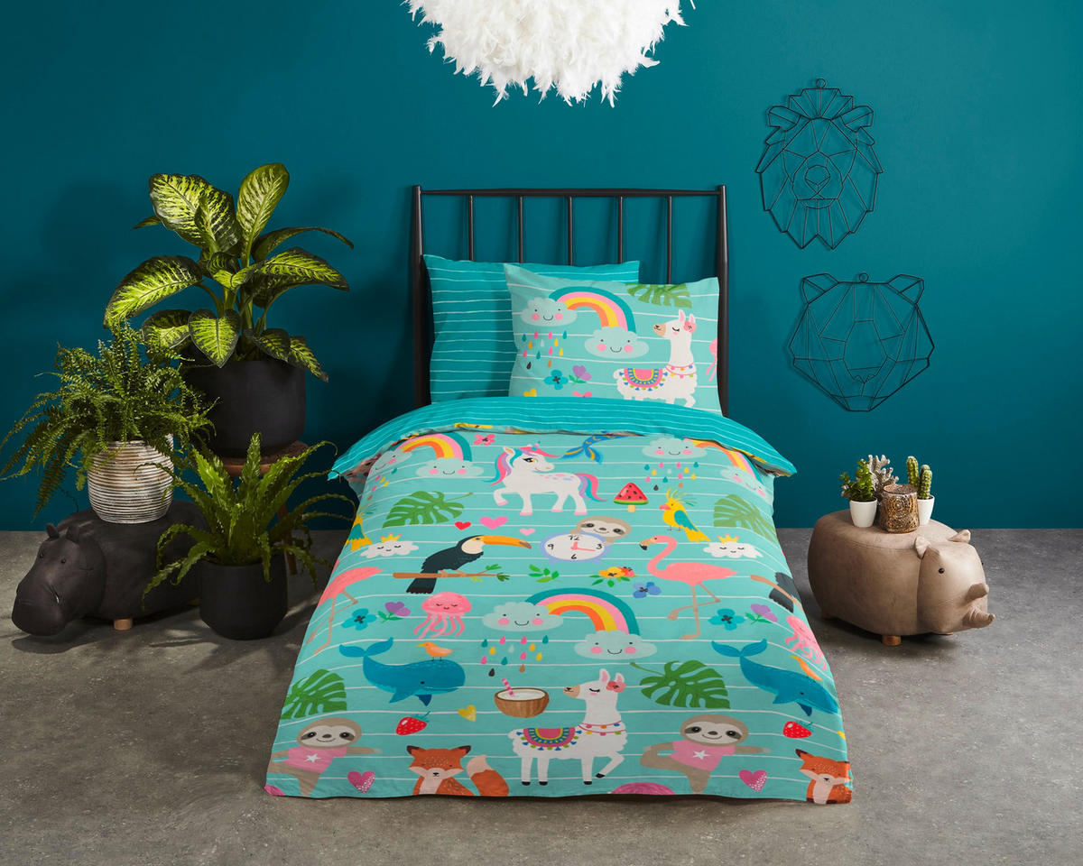 KINDERBETTWÄSCHE 140/200 cm  - Multicolor, Trend, Textil (140/200cm)