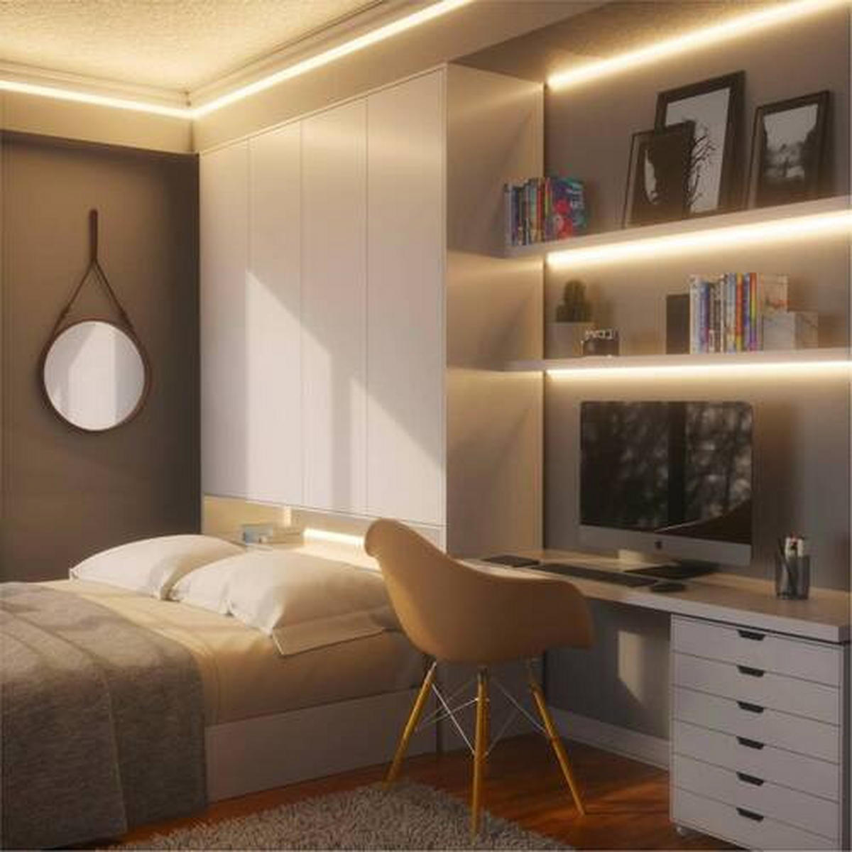 SMART LIGHT STRIP 100 cm   - Weiß, Basics, Kunststoff (100cm) - NANOLEAF
