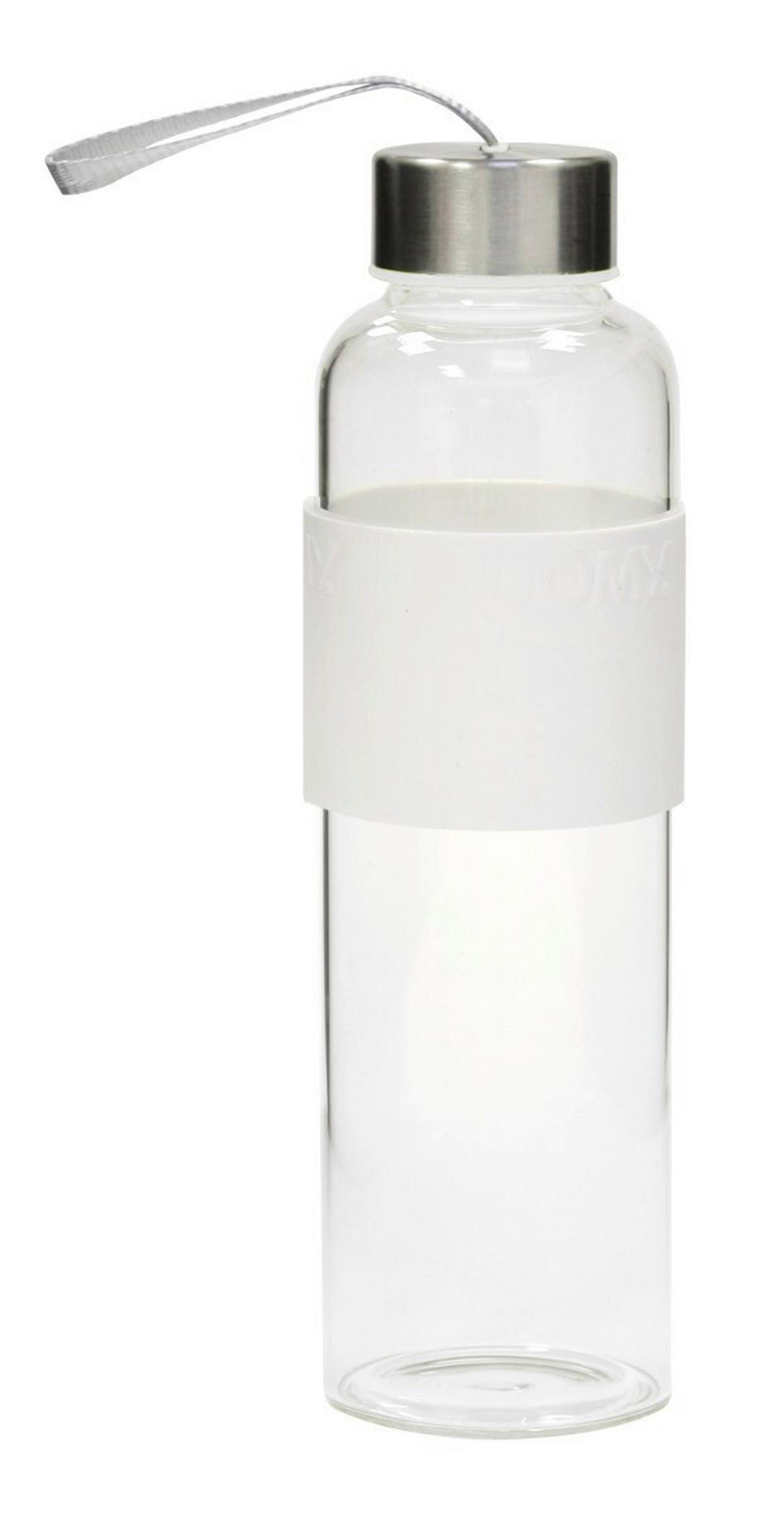 STEKLENICA ZA SOK          - bela/prosojno, Basics, steklo (7/7/23,5cm)