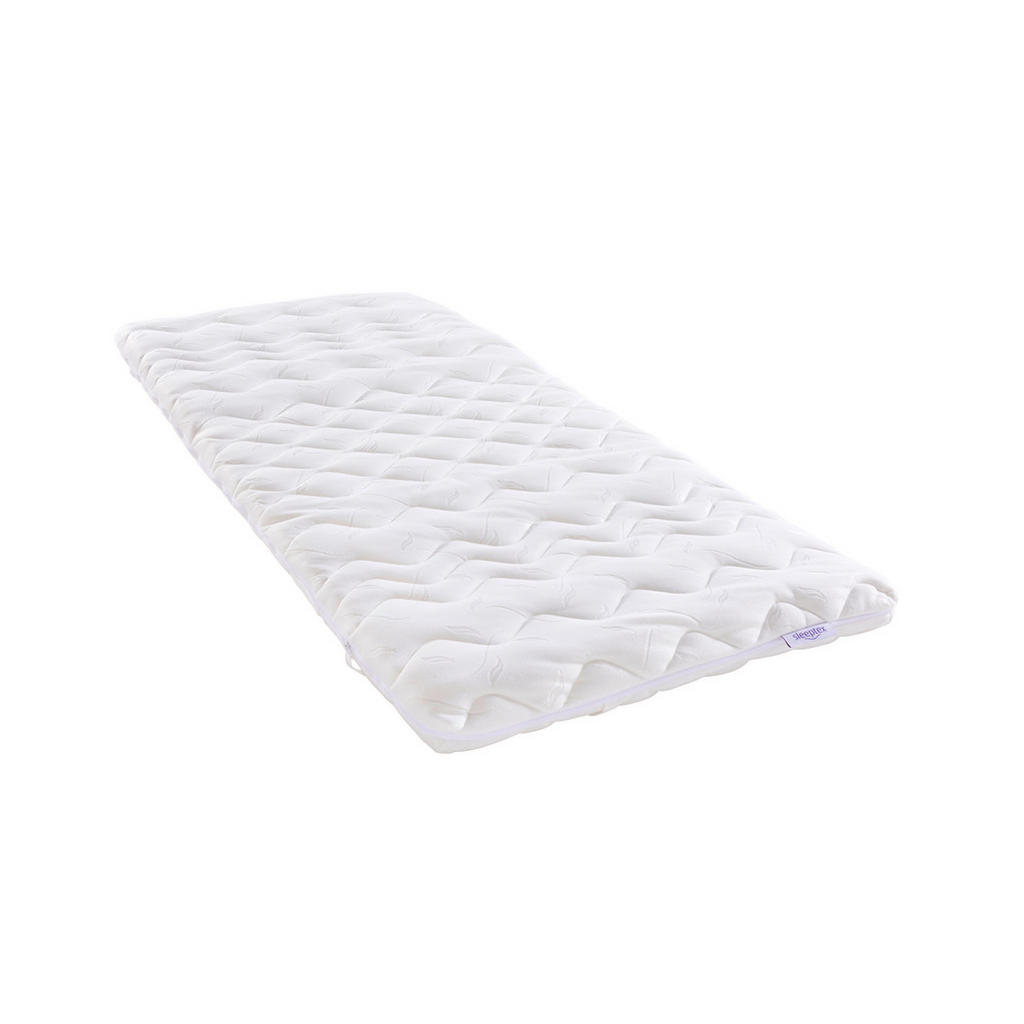 Thumbnail - Sleeptex Topper, Weiß, Textil, H4, 80x200 cm, Oeko-Tex® Standard 100, Bezug abnehmbar/waschbar, Schlafzimmer, Matratzen ...