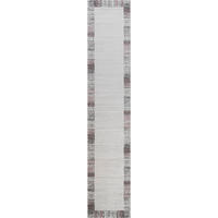 LÄUFER 67/340 cm Sorrent  - Silberfarben/Rosa, Design, Textil (67/340cm) - Novel