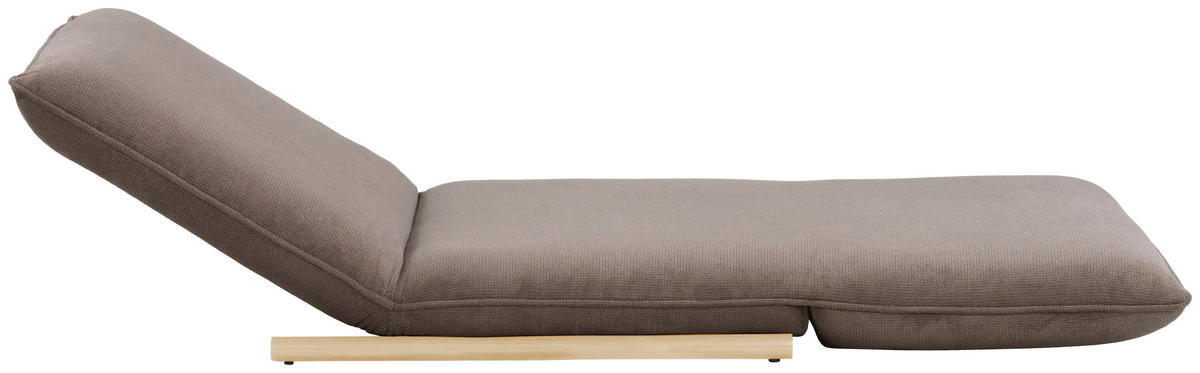 SESSEL in Samt Braun, Nussbaumfarben  - Nussbaumfarben/Braun, Design, Textil/Metall (93/97/80cm) - MID.YOU