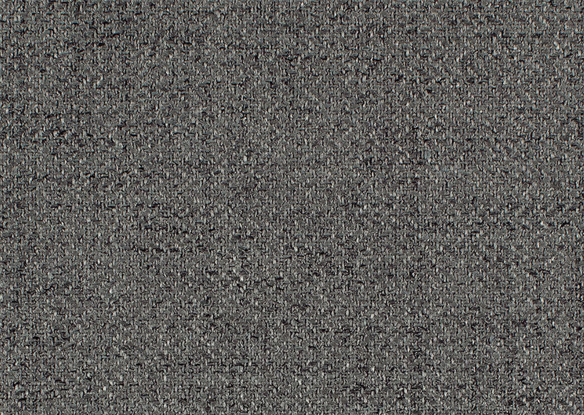 ECKSOFA in Chenille Dunkelgrau  - Dunkelgrau/Schwarz, Modern, Holz/Textil (241/184cm) - Carryhome
