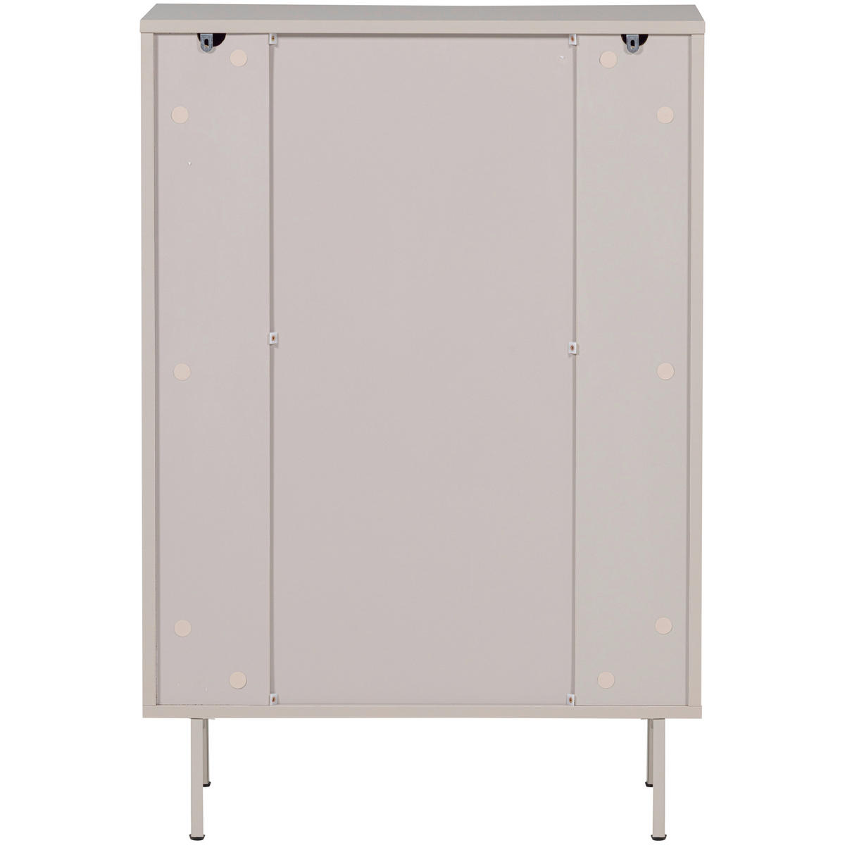 KOMMODE Tours, 70/102/42 cm, 4 Schublade(n)  - Sandfarben, Design, Holzwerkstoff/Metall (70/102/42cm) - Livetastic
