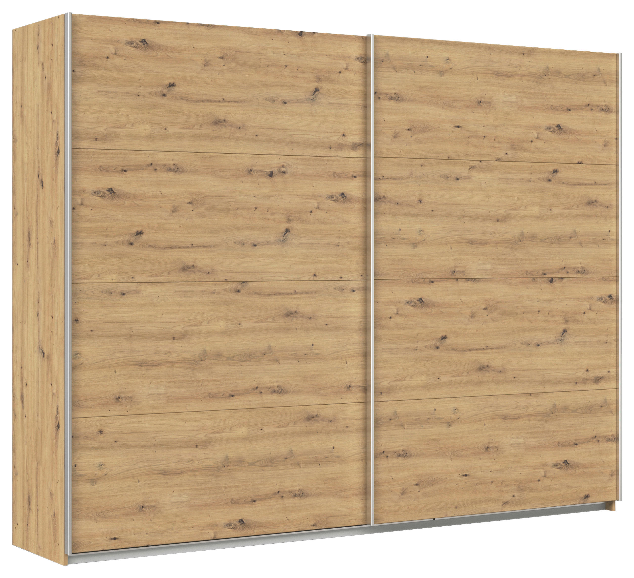 Schwebetürenschrank 271cm Feldkirch, Eiche Artisan