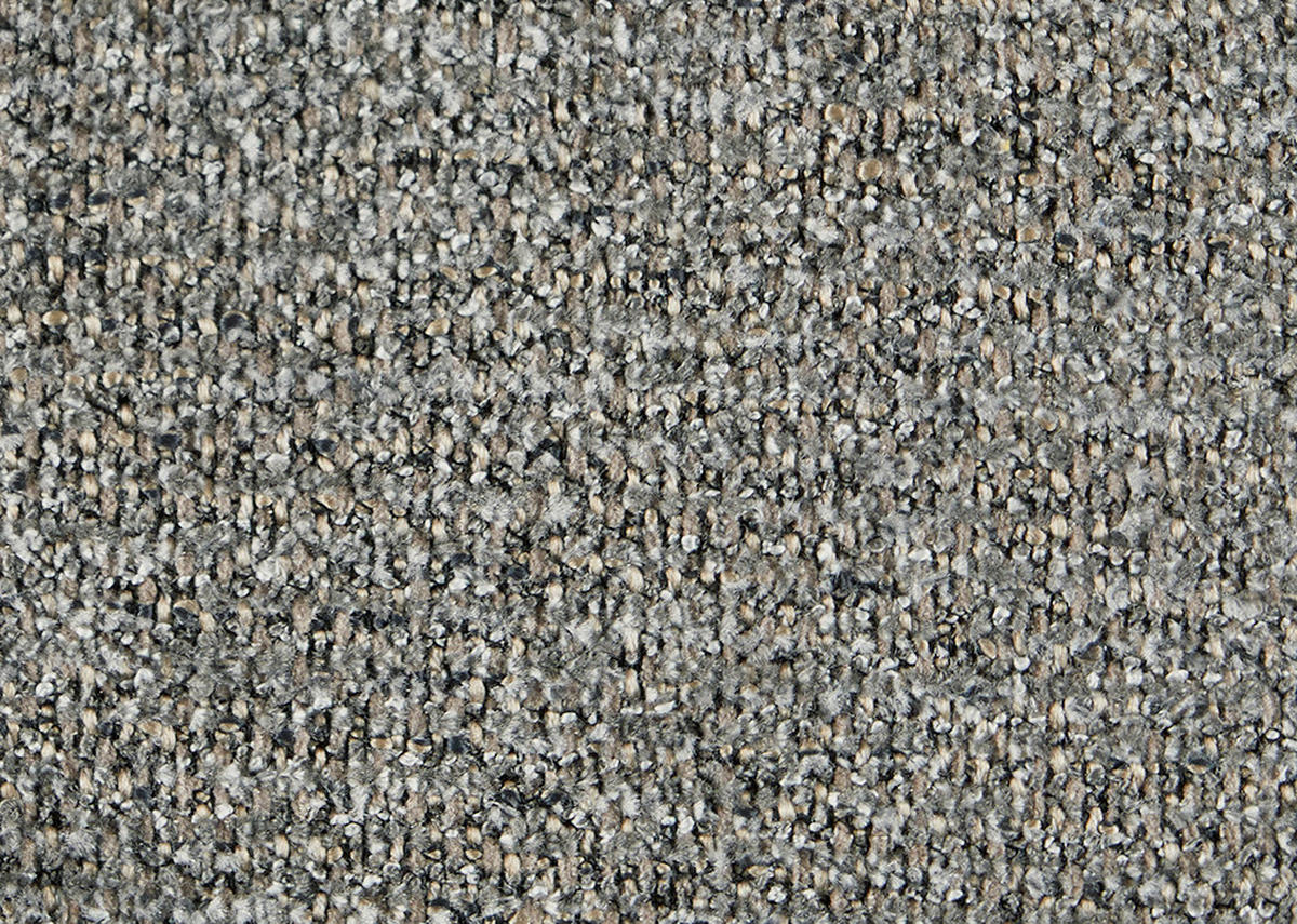 ECKSOFA  in Chenille Graubraun  240/132 cm  - Graubraun/Schwarz, Design, Holz/Textil (240/132cm) - Koinor