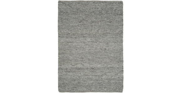 HANDWEBTEPPICH 80/250 cm Helsinki Graubraun  - Graubraun, Basics, Textil (80/250cm) - Linea Natura