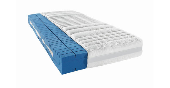 KALTSCHAUMMATRATZE 140/200 cm Höhe ca. 18 cm  - Creme, Basics, Textil (140/200cm) - Novel