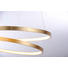 LED-HÄNGELEUCHTE - Goldfarben, Design, Metall (55/55/120cm) LED-HÄNGELEUCHTE - Goldfarben, Design, Metall (55/55/120cm)