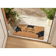 KOKOSMATTE 45/75 cm Mix Mats  - Hellbraun/Schwarz, Basics, Naturmaterialien/Kunststoff (45/75cm) - Esposa