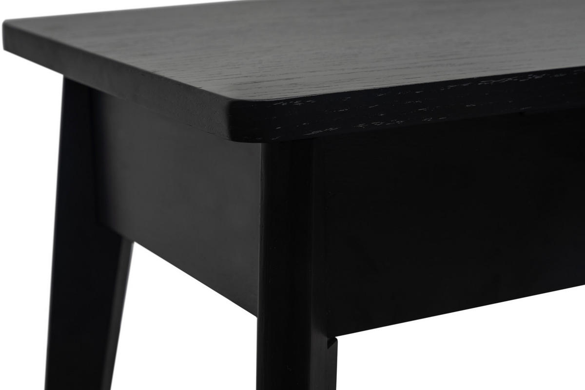 SEDACÍ LAVICE, kompozitní dřevo, 90/47/35 cm - černá, Konvenční, kompozitní dřevo (90/47/35cm) - MID.YOU