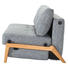 SCHLAFSOFA in Holz, Metall, Textil Grau - Sandfarben/Eichefarben, MODERN, Holz/Textil (147/67/96cm) - Innovation SCHLAFSOFA in Holz, Metall, Textil Grau - Sandfarben/Eichefarben, MODERN, Holz/Textil (147/67/96cm) - Innovation