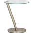 BEISTELLTISCH in Klar, Edelstahlfarben - Klar/Edelstahlfarben, Design, Glas/Metall (40/48/30cm) BEISTELLTISCH in Klar, Edelstahlfarben - Klar/Edelstahlfarben, Design, Glas/Metall (40/48/30cm)