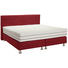 BOXSPRINGBETT in Rot - Rot/Alufarben, KONVENTIONELL, Holz/Kunststoff (160/200/cm) - Bentley BOXSPRINGBETT in Rot - Rot/Alufarben, KONVENTIONELL, Holz/Kunststoff (160/200/cm) - Bentley