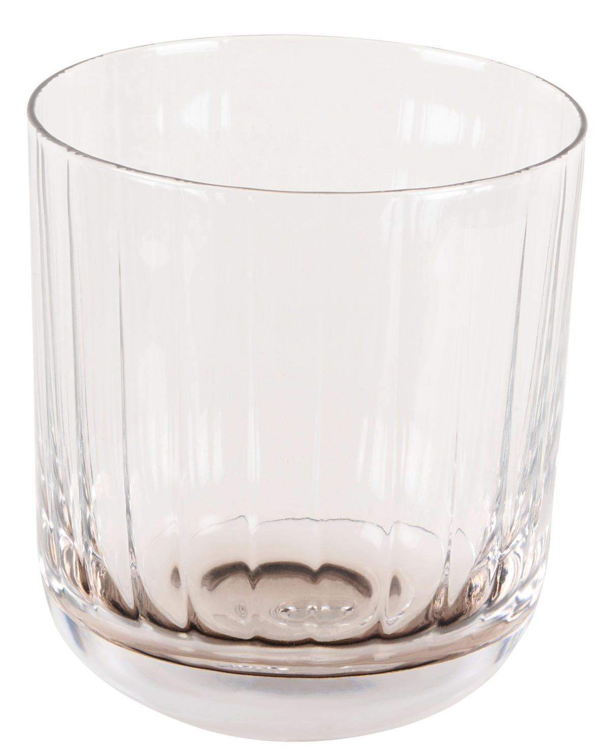TRINKGLAS 300 ml 4-teilig  - Hellbraun, Trend, Glas (8,6/9,5cm) - Novel