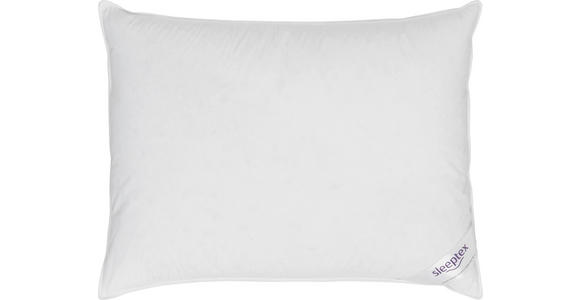 3-KAMMER-POLSTER 70/90 cm   - Weiß, Basics, Textil (70/90cm) - Sleeptex