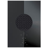 KOCHFELD-DUNSTABZUG-KOMBI - Schwarz, Konventionell, Glas/Metall (80,2/19,9/48,7cm) - Bora