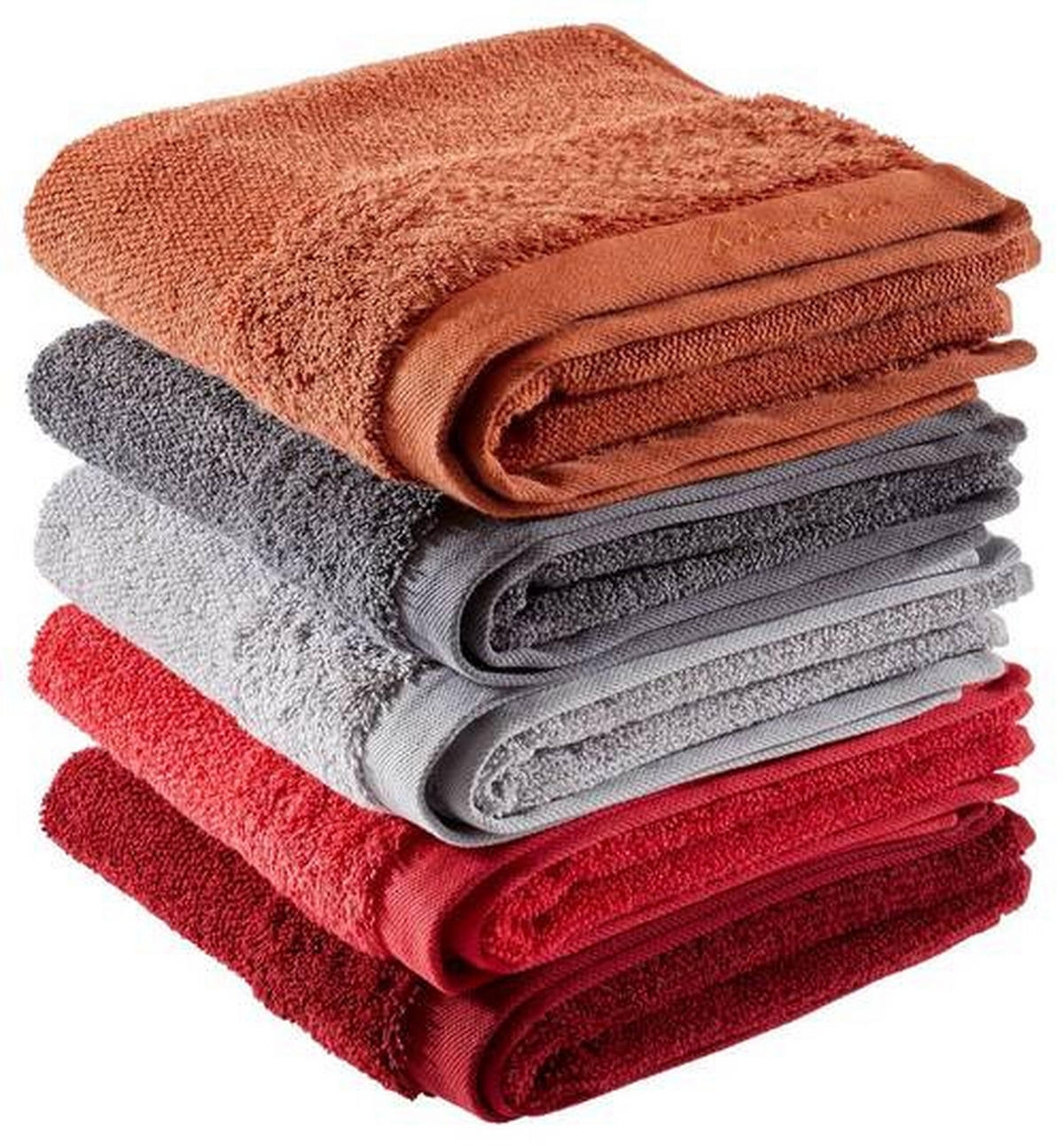 KÉZTÖRLŐ 50/100 cm terrakotta  - terrakotta, Natur, textil (50/100cm) - Bio:Vio