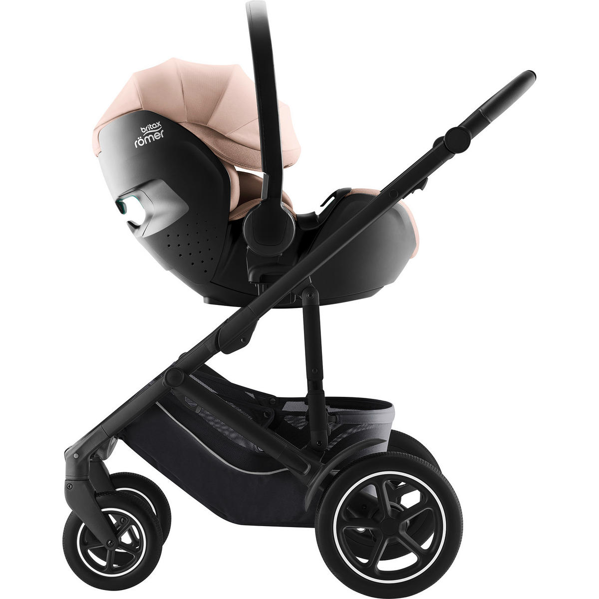 BABYSCHALE Baby-Safe Pro   - Beige, Basics, Kunststoff/Textil (44/62.5/65.5cm) - Britax Römer