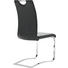 SCHWINGSTUHL Lederlook Schwarz - Chromfarben/Schwarz, Design, Textil/Metall (43/100/57cm) - Carryhome SCHWINGSTUHL Lederlook Schwarz - Chromfarben/Schwarz, Design, Textil/Metall (43/100/57cm) - Carryhome