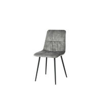 STOLICA  siva       - siva/crna, drvo/metal (45/88/54cm) - Carryhome