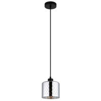 HÄNGELEUCHTE 15/120 cm  - Klar/Chromfarben, Basics, Glas/Kunststoff (15/120cm) - Globo