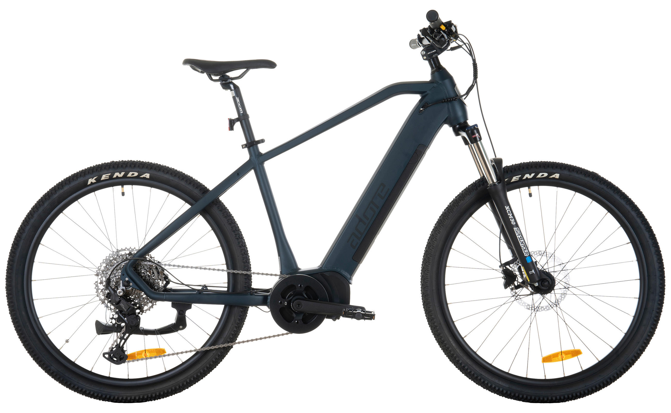 ELEKTROFAHRRAD E-Mountainbike 27,5 Zoll  - Dunkelblau, Basics, Metall (188/21/116cm)