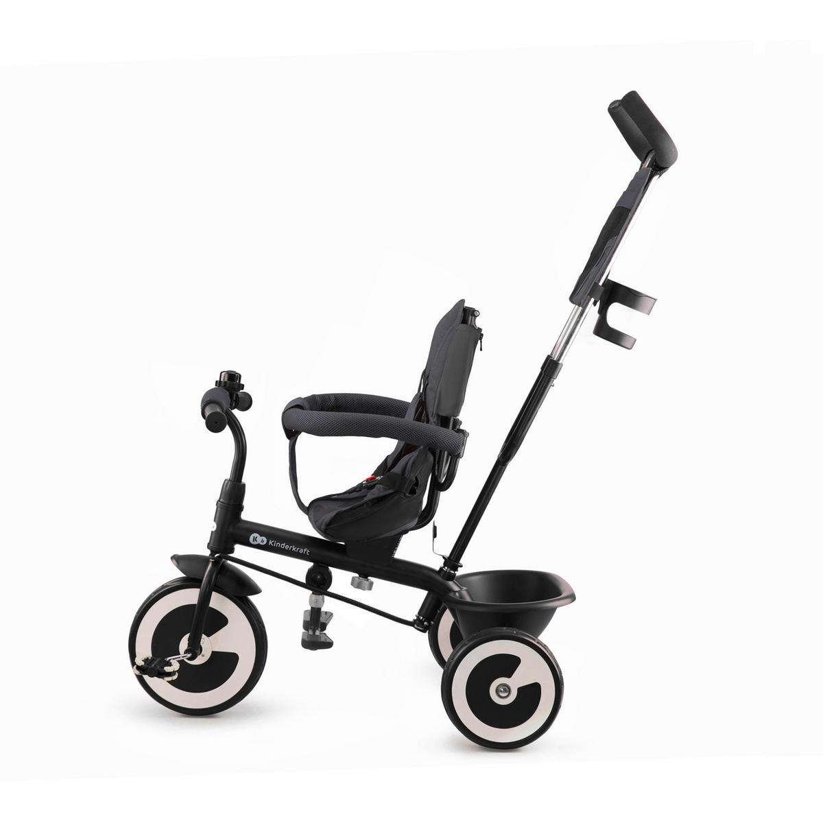 DREIRAD Aston  - Grau, Basics, Kunststoff/Metall (94/105/50cm) - kinderkraft