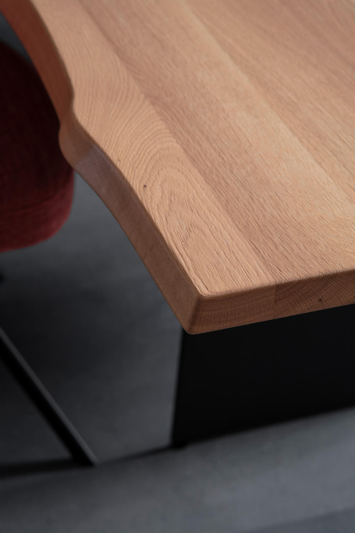 ESSTISCH in Holz, Metall 250/110/75 cm  - Eichefarben/Anthrazit, Design, Holz/Metall (250/110/75cm) - Schöner Wohnen