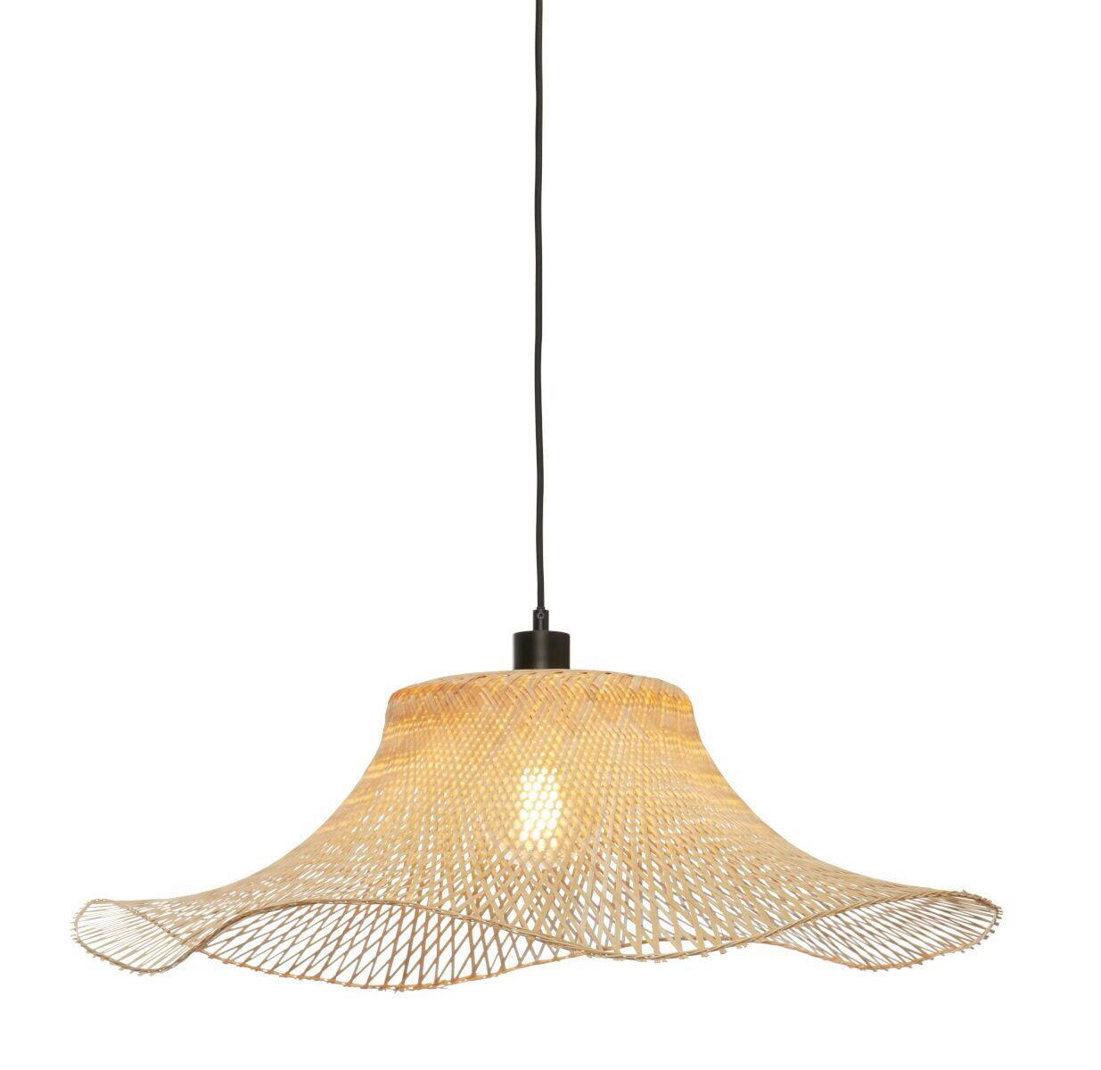 HÄNGELEUCHTE 50/50/15 cm - Naturfarben, Trend (50/50/15cm) - Good & Mojo