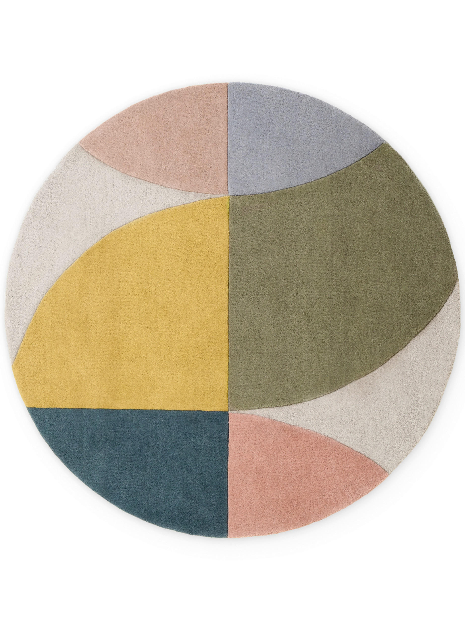 WOLLTEPPICH 200 cm Westminster Savile Creme, Multicolor rund  - Multicolor/Creme, Basics, Textil (200cm) - Ted Baker