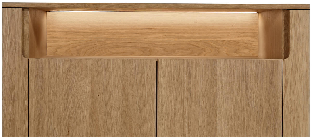 SIDEBOARD  in 180/75/40 cm  - Eichefarben, Design, Holz/Holzwerkstoff (180/75/40cm) - Livetastic