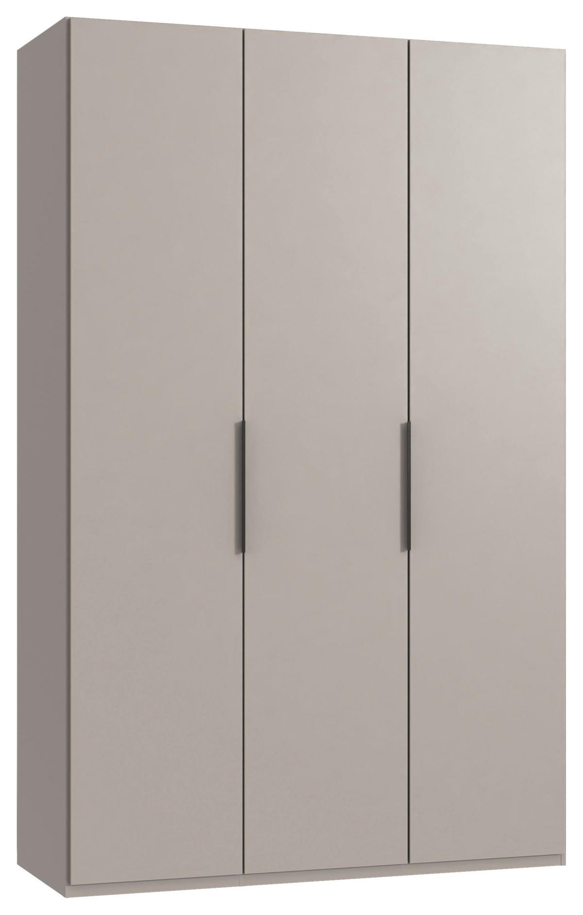 DREHTÜRENSCHRANK in Sahara  - Schwarz/Sahara, Konventionell, Holzwerkstoff/Metall (150/236/58cm) - Hom`in