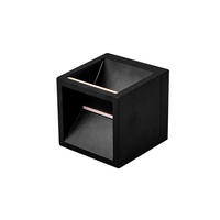 AUßENWANDLEUCHTE 10/10/10 cm  - Schwarz, Design, Metall (10/10/10cm) - Nordlux