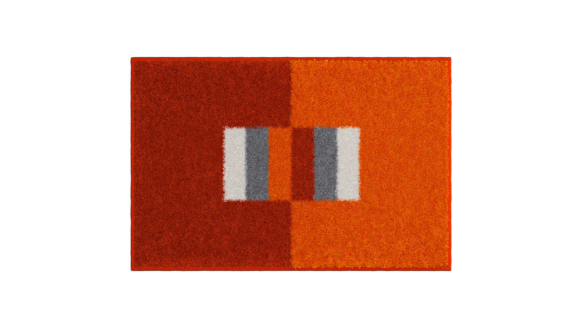 KÚPEĽŇOVÁ PREDLOŽKA, 60/90 cm - oranžová, Basics, textil/plast (60/90cm) - Grund