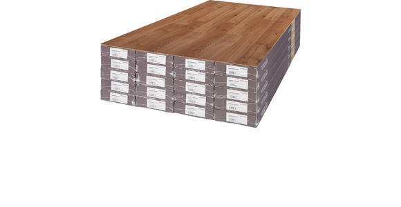 LAMINATBODEN Wintereiche Basic per m² - Eichefarben, Trend, Holzwerkstoff (137,6/19,3/0,6cm) - Boxxx